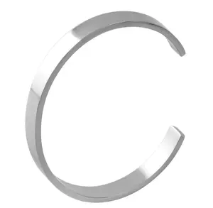 Personalized Jewelry Custom Engraving Letter Cuff Bangle Jewellery For Women Sterling Silver