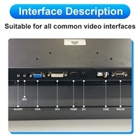Monitores de Pantalla Táctil LED de 23.8 Pulgadas con Relación de Aspecto 4:3, Interfaz USB, Nueva Pantalla Brillante para Gabinete de Arcade, Compra al por Mayor