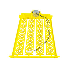 Incubadora de huevos Bandeja de huevos de plástico Torneado automático de huevos amarillo para incubación/para bandeja de eclosión con motor de giro automático - Product Image 1