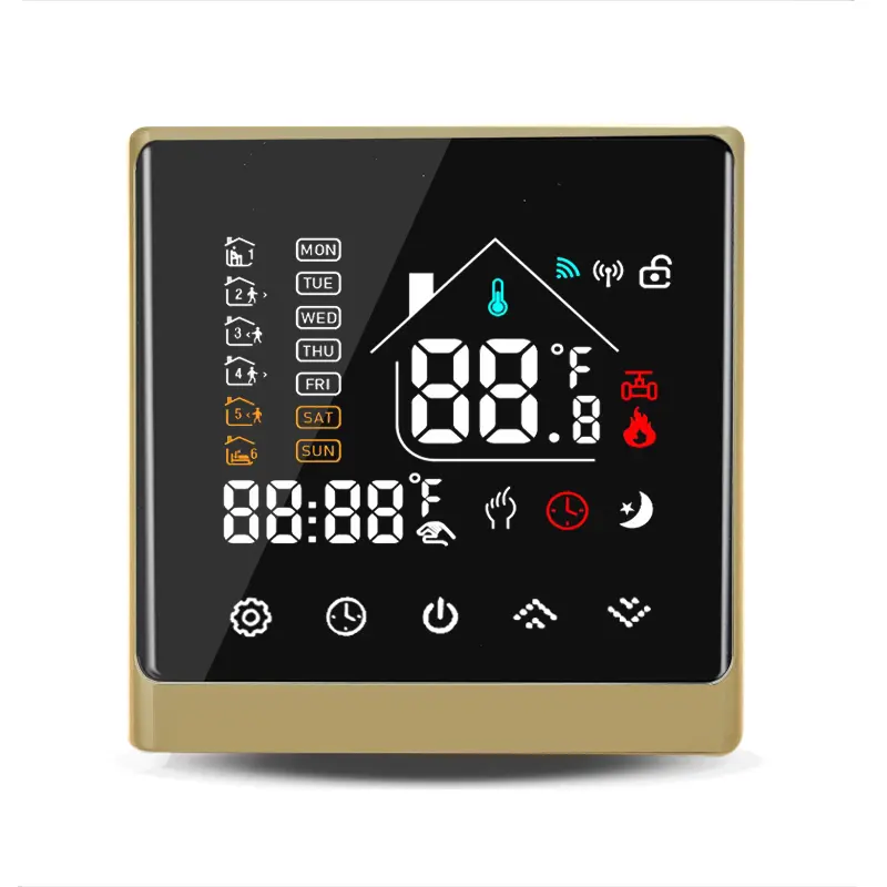 Smart home regolatore di temperatura di riscaldamento intelligente serie AC8400