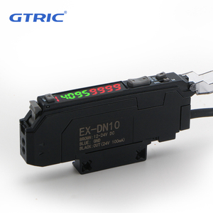 Amplificateur de fibre optique GTRIC à double affichage numérique, capteur 12-24VDC NPN PNP, haute optique DN10 - Product Image 2