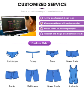 Sous-vêtements sexy pour hommes, caleçons pour hommes, respirants, taille basse, mini strings, caleçons de bikini, sous-vêtements - Product Image 6