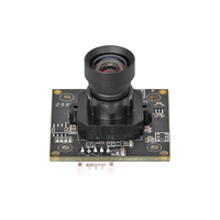 Módulo de cámara USB IMX334 de 8MP, lente de 6mm y 70 grados, sin distorsión, 4K CMOS, 3840x2160, 30fps, para visión artificial industrial