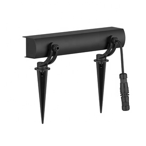 Lámpara de exterior ajustable con púas, rotación de 0-60 grados, IP65, con sistema de conexión múltiple DC24V - Product Image 4