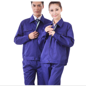 Traje de Trabajo de Algodón Puro de Manga Corta, Traje de Protección Laboral para Reparación de Automóviles y Soldadura en Verano - Product Image 2
