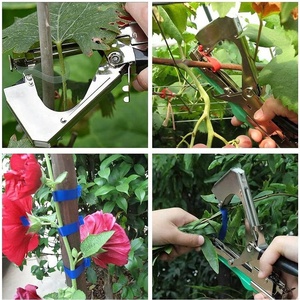 Máquina para atar plantas <span class=keywords><strong>de</strong></span> jardín, herramienta <span class=keywords><strong>de</strong></span> atado <span class=keywords><strong>de</strong></span> ramas con cinta, para plantas, viñas, uvas, frambuesas, tomates y verduras - Product Image 2