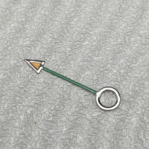 Accesorio para Reloj, Bisel Triangular con Marco Plateado en Forma de Flecha GMT - Manecilla de Reloj Despertador - Product Image 2