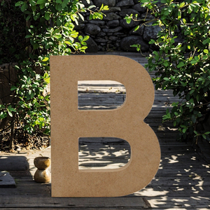 Elegant Handcrafted Laser Cut Cedar Alphabet <b>Letters</b> Customized Shape Home Decor Wall Signs Wooden <b>Boxes</b> - Product Image 3