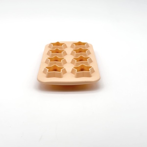 Bandejas/moldes de cubitos de hielo de silicona personalizados, estrella de cinco puntas, moldes de Chocolate para hornear en el hogar DIY, seguros, no tóxicos - Product Image 5