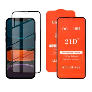 9D 21D Full Cover Clear Tempered Glass Anti Scratch Screen Protector For xiaomi For Iphone13 Mica Vidrio Templado Para Celulares