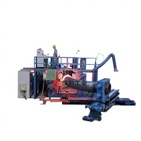 Cintreuse automatique PLC CNC 2-5D à induction à chaud pour tubes et tuyaux en acier inoxydable, pour les industries de l'énergie nucléaire, du pétrole et du gaz