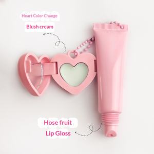Nuovo Arrivo: Blush Magico Vegano che Cambia Colore e Lucidalabbra Personalizzabile Senza MOQ con Logo Privato - Product Image 3