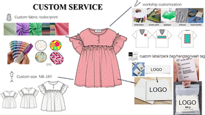Robe longue à carreaux vichy assortie mère et fille 2026, tailles 2-5 ans et adulte, avec corsage smocké et ourlet étagé en coton doux, pour la vente en gros familiale - Product Image 6