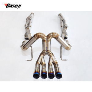 ท่อไอเสียไทเทเนียมเต็มระบบ GINTANI สำหรับ Aventador LP700-4 เครื่องยนต์ 6.5L V12 อุปกรณ์เสริม - Product Image 2
