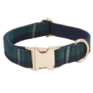 Collar de perro con pajarita para mascota, colorido, ajustable, escocés, tartán, clásico, a cuadros, patrón escocés - Product Image 6