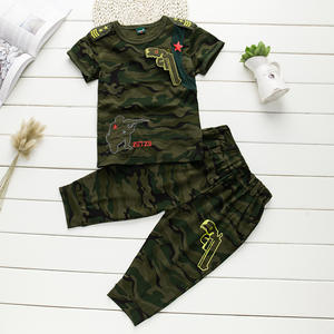 Conjunto de Ropa Infantil de Algodón con Estampado de Soldado 2017 para Niños, Gran Venta - Product Image 6