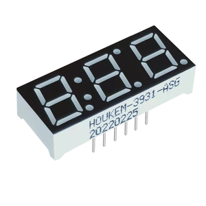 HOU KEM-3931-ASR/BSR 0.39 Inch 3 Digit <strong>Led</strong> Clock <strong>Display</strong> <strong>7</strong>-<strong>segment</strong> ultra Red - Product Image 1