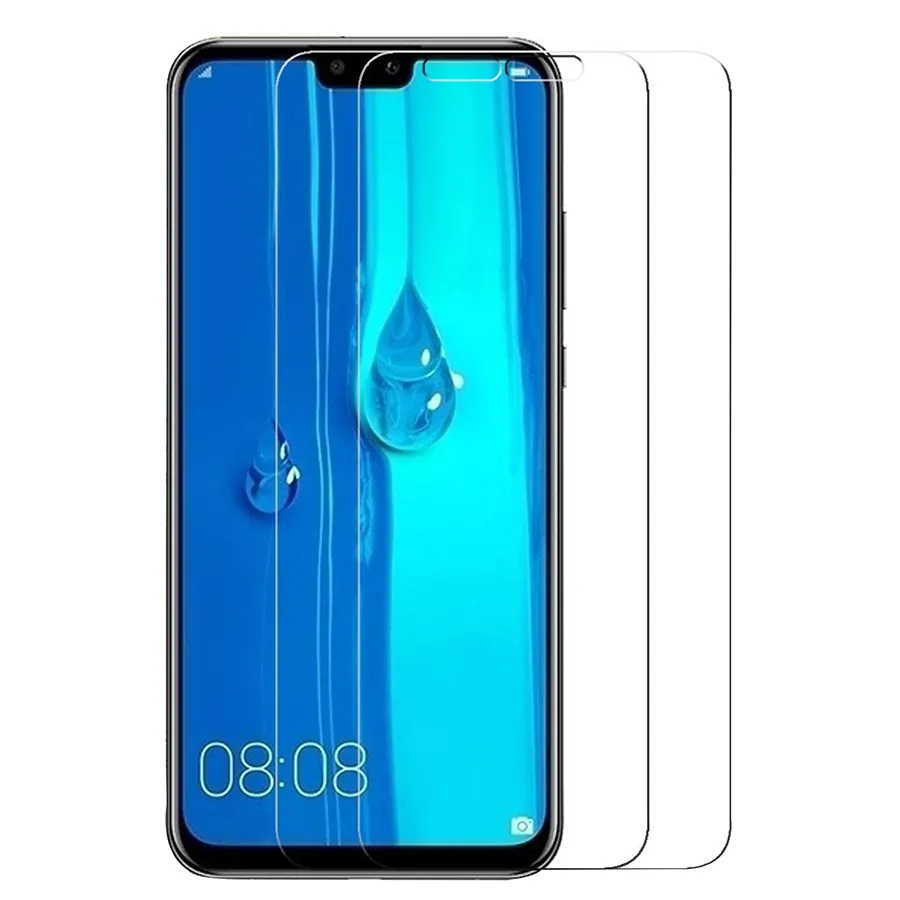 2019 Hot sale 0.33mm 9H Hardness Screen Protector 3 pack Premium Tempered Glass for Huawei Y9 Prime Glass Protector