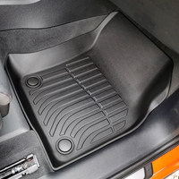 Ensemble complet de tapis de voiture pour Audi Q3 Tapis de sol pour Audi Q3 2019-2025 F3 Personnalisé 3D Tpe Plancher de voiture Cargo Coffre de coffre Siège Protecteur Plateau Seau Tapis