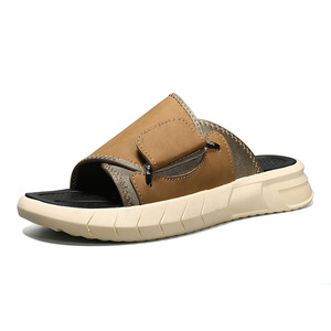 Chaussons d'intérieur pour hommes, antidérapants, à semelles épaisses, avec rembourrage insonorisant, chaussons à semelle souple pour hommes - Product Image 5