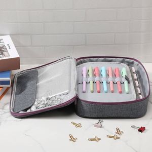 Étui de protection pour Bible BSCI avec emplacements pour stylos et poche zippée / Cadeau pour femme, Direct Usine - Product Image 5