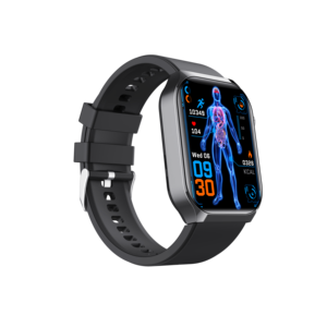 Jam Tangan Pintar Monitor EKG PPG HRV Suhu Tahan Air Modis untuk Pria Wanita Kompatibel Android IOS - Product Image 6