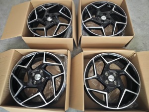 Jantes de voiture de bonne qualité ET 38 40 PCD 4X100 4X108, jantes Spinner pour Fiesta <span class=keywords><strong>ST</strong></span> Volvo TRD Type R Ferrari Transit Khan - Product Image 5