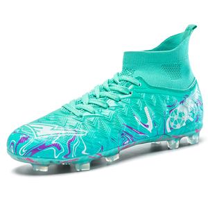 Scarpe da Calcio da Uomo con Tacchetti Alti <span class=keywords><strong>in</strong></span> Maglia, Oro, <span class=keywords><strong>per</strong></span> Terreni Duri, Traspiranti, Leggere, <span class=keywords><strong>per</strong></span> Esterni, con Tacchetti - Product Image 5