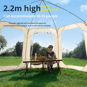 13m <b>Large</b> Starry Bubble <b>Tent</b> Clear 360 View Thickened PVC Winter Warm Waterproof Canopy Shelter for 10 to 15 People - Product Image 5