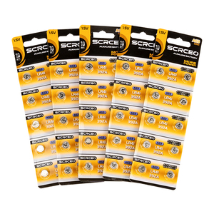 แพคเกจบลิสเตอร์การ์ดอัลคาไลน์0% HG 1.5V Lr41 AG3/192แบตเตอรี่กระดุมแมงกานีสสังกะสี - Product Image 5