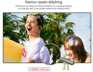 Dikişsiz 55 Inç HD 2x2 Ultra Ince Çerçeve LCD TV Duvar Iş Organizasyonları Promosyon - Product Image 4