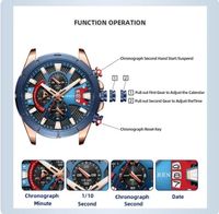 Curren 8401 Großhandel Casual Sport Armbanduhr Herren Individuelles Logo Chronograph Datum Edelstahlarmband Quarzuhren für Männer