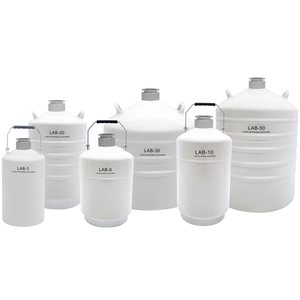 Recipiente de presión N2 criogénico de alta resistencia LAB-20 20L Tanque de nitrógeno líquido criogénico a granel para laboratorio para almacenamiento - Product Image 3