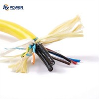 Cable de robot de cable de cámara de pozo de poliuretano para limpieza de alcantarillado