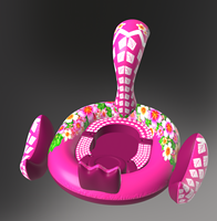 Grand flotteur gonflable écologique en PVC en forme de flamant rose pour la piscine, idéal pour la plage et les fêtes estivales, capacité 3-5 personnes