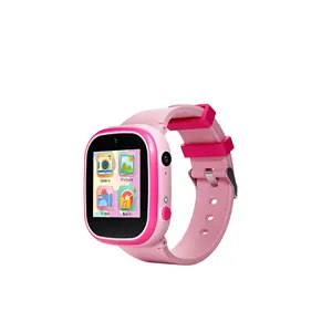 YMX KW02 carino custodia elettronica il nero per il giorno dei bambini Cyber Monday regalo divertente giocattolo SmartWatch orologio per bambini