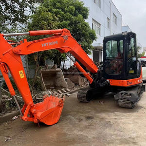 Ready to ship Used Hitachi ZX55 ZX50 5 Ton <b>Small</b> Excavator Machine with Affordable Price Farmland Renovation Digger - Product Image 3