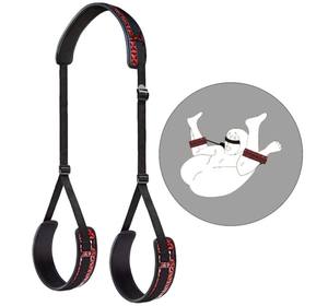 Jouets sexuels pour adultes pour femmes, jeu de couple, accessoires érotiques en cuir, jambes ouvertes, accessoires érotiques pour adultes, attaches pour les jambes, <span class=keywords><strong>bandage</strong></span> <span class=keywords><strong>BDSM</strong></span> - Product Image 1