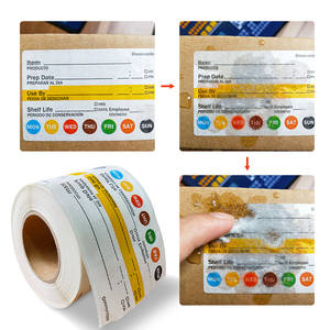 manufacturer self-adhesive water dissolvable label Eco-friendly for food use by food prepare - Product Image 4