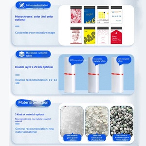 Sacs d'expédition pour coursiers, personnalisables avec logo, recyclables, pour vêtements, auto-adhésifs, réutilisables, résistants à la déchirure, pour livraison express, direct usine - Product Image 6