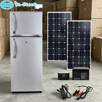 Réfrigérateur domestique solaire AC/DC 12V/24V, congélateur hors réseau à économie d'énergie, faible consommation