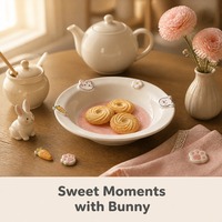 Assiette creuse en céramique de 8 pouces avec motif lapin 3D mignon et décor de carottes et fleurs en relief, idéale pour la décoration de la table de cuisine à la maison