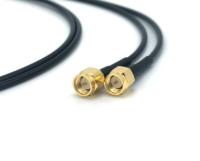 Cable Coaxial RF BNC-JJ SMA-JJ de 50 ohmios, 1 m, Cobre Puro con Baño de Oro para Comunicación/Transmisión Inalámbrica T&M... IATF 16