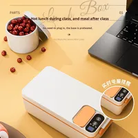 Kotak Makan Elektrik Nirkabel USB Grosir Pabrik, Penghangat Makanan Portabel untuk Mobil, Kantor, Pelajar, Piknik Luar Ruangan