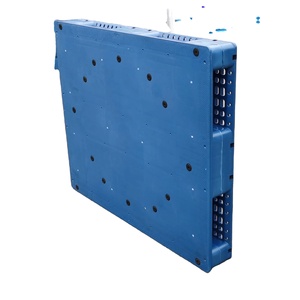1200x1000x150mm Euro <strong>Pallet</strong> HDPE Industrial 4-Way Entry Nestable Six Runner Plastic <strong>Pallet</strong> with 6kg Steel <strong>Bars</strong> - Product Image 1