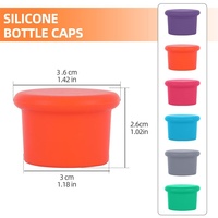Nouveau bouchon de bouteille de vin réutilisable en silicone SHT, matériau de qualité alimentaire écologique, scellage pour une conservation optimale, design imprimable