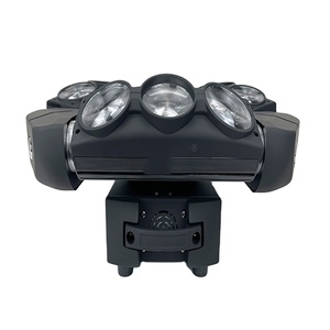 Đa chức năng chín đầu chim <span class=keywords><strong>LED</strong></span> chùm ánh sáng sân khấu Laser <span class=keywords><strong>160W</strong></span> bóng đèn nhập khẩu nhấp nháy lắc đầu chùm đèn phổ sử dụng - Product Image 2