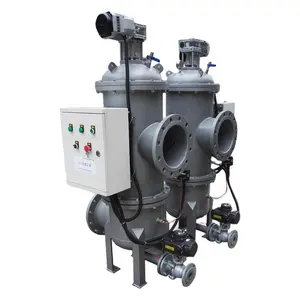 Filtro de reflujo de filtro automático de agua industrial multicartucho