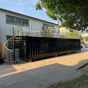 Diseño móvil Cafetería Bar Contenedor de envío Casa portátil Precios Quiosco móvil al aire libre - Product Image 3