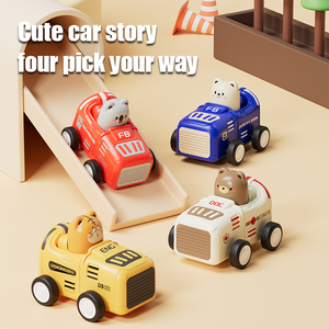 Monster Car Racing Tiger, Juguete <span class=keywords><strong>de</strong></span> Auto <span class=keywords><strong>de</strong></span> Carreras <span class=keywords><strong>de</strong></span> Fricción e Inercia, <span class=keywords><strong>de</strong></span> Plástico ABS Fundido a Presión, Escala 1:43, Lindo Animal <span class=keywords><strong>de</strong></span> Dibujos Animados, para Niños <span class=keywords><strong>de</strong></span> 3+ Años - Product Image 5